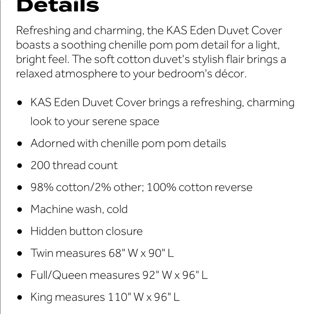 Kas twin duvet cover - Picture 14 of 14